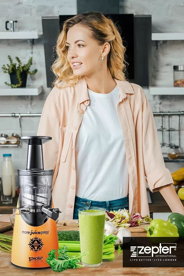 Wyciskarka Zepter More Juice Press Frozen Wyciskarka wolnooobrotowa